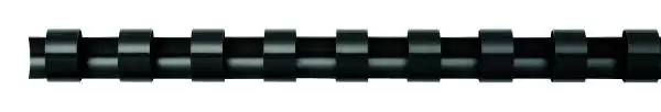 Plastična spirala ovalna 32mm crna 50kom FELLOWES