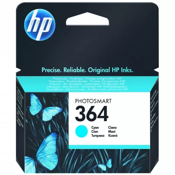 Toneri za InkJet i Plotere No.364 Cyan Ink Cartridge za Photosmart D5460 CB318EE  HP  