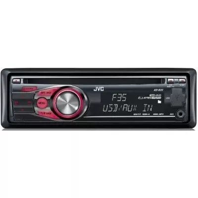 Radio CD MP3 za kola, 4x50W, USB KD-R35EY JVC