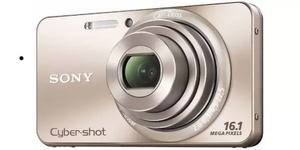 DSC-W570 Sony digitalni fotoaparat gold