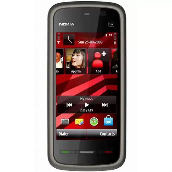 Mobilni telefon 5530 Macedonia Black Red Nokia