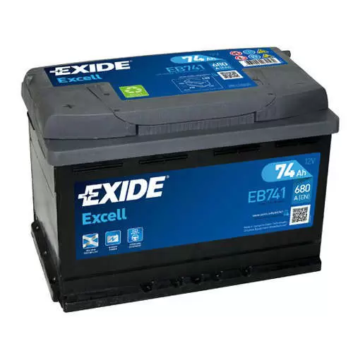 Akumulator Exide Excell EB741 12V 74Ah EXIDE