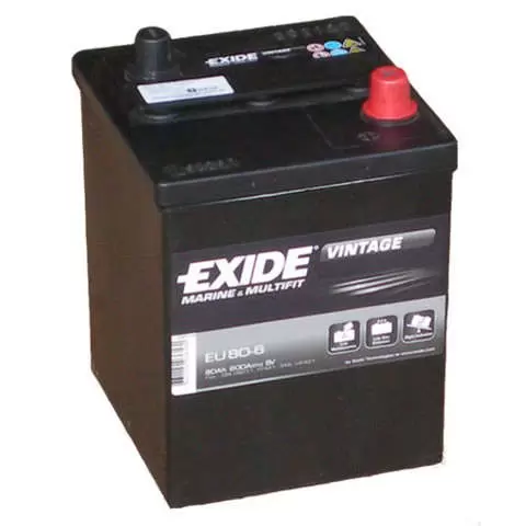 Batterie Exide Vintage EU80-6 6V 80ah 600A