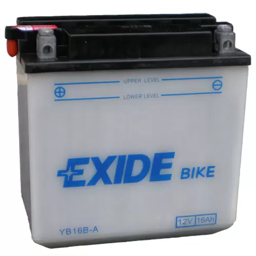 Moto akumulator EXIDE BIKE YB16B-A 12V 16Ah EXIDE