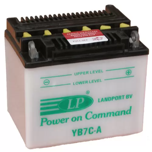 Moto akumulator YB7C-A 12V 8Ah LANDPORT