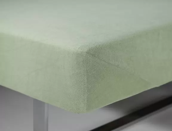 Čaršav frotir 180x200x40cm zelena Kronb. - sa lastišem
