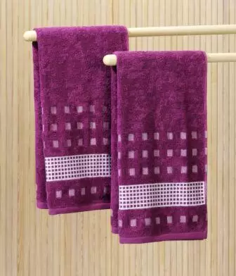 Peškir CHESS 70x140 ljubičasta Kronborg