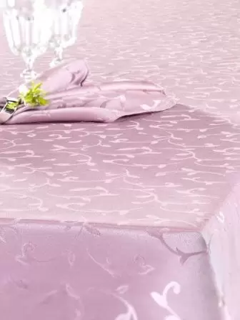 Stolnjak TIKA 140x180cm + 8 salveta - pink