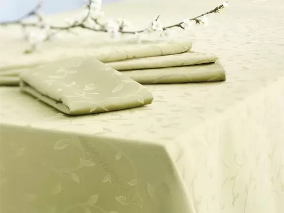 Stolnjak TIKA 140x280cm + 12 salveta - krem