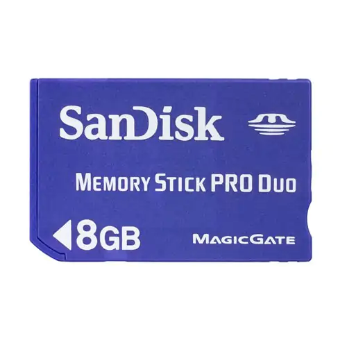 Memorijska kartica za kameru MS 8GB PRO DUO SanDisk