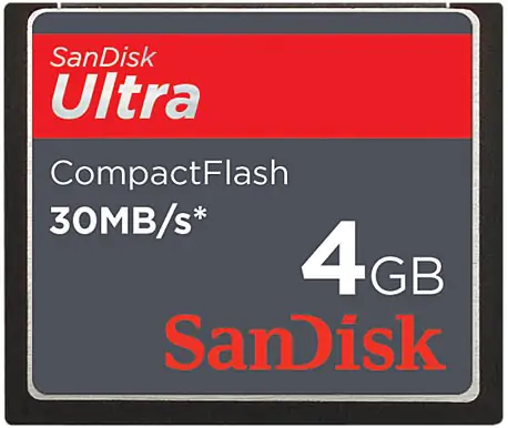 Memorijska kartica CF 4GB Ultra II 30mb/s  SanDisk