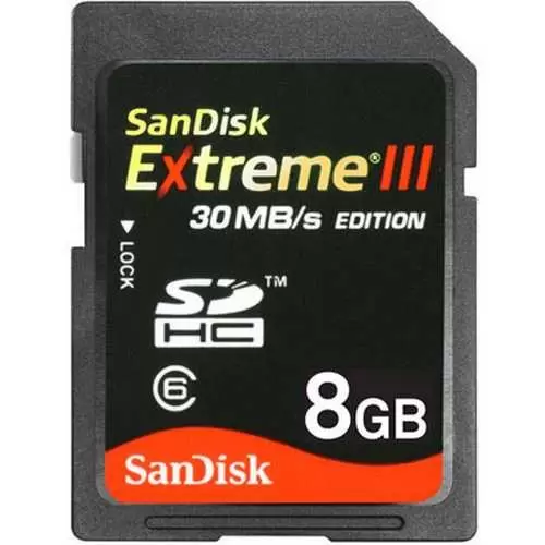 Memorijska kartica SD 8GB Extreme III 30mb/s-klasa 10 SanDisk