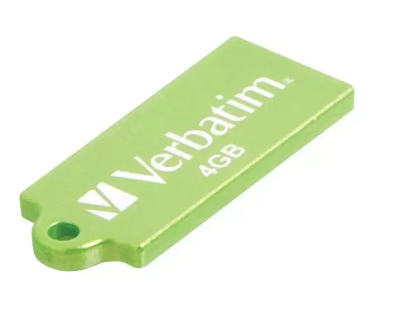 USB Flash memorija 2.0 MICRO drive 4GB STORE Eukaliptus zelena n GO VERBATIM