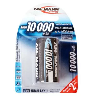 Punjiva baterija 10000 mAh NiMh LR20 1/1 ANSMANN