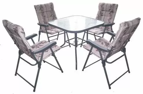 Baštenski set sto+4 stolice