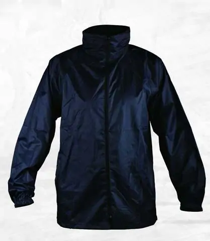 Vodootporna jakna, najlon sa PVC ojačanjima i kapuljačom, L, XL