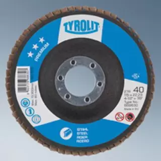 Lamelasti brusni disk 115 x 22,23 A60-B premium (10 kom) TYROLIT