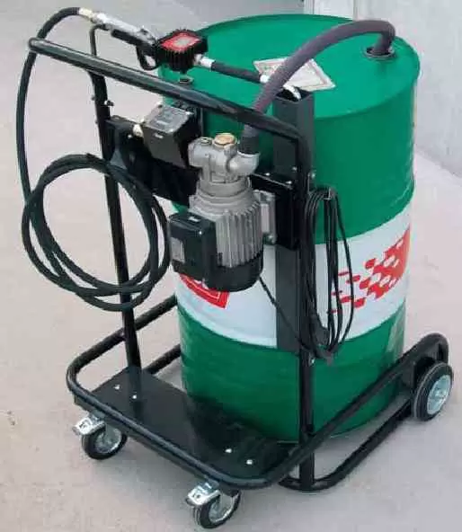 Elektro sistemi - agregati  za istakanje svih vrsta motornih ulja iz buradi  200 kg.