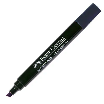 Marker permanentni crveni obli FaberCastel
