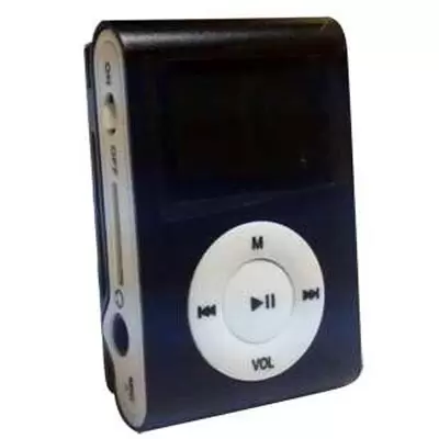 MP3 player S-05 black/FM/voice/Li-ion/LCD/diktafon/usb 2.0/No flash/bez chargera XWAVE