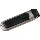 Leather 01 USB 8GB,black, metal box XWAVE