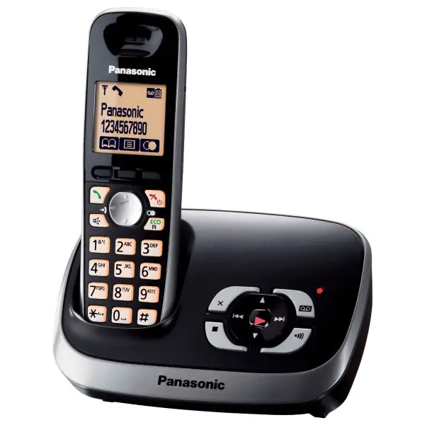 Telefon bežični sa sekretaricom KX-TG6521FXB PANASONIC