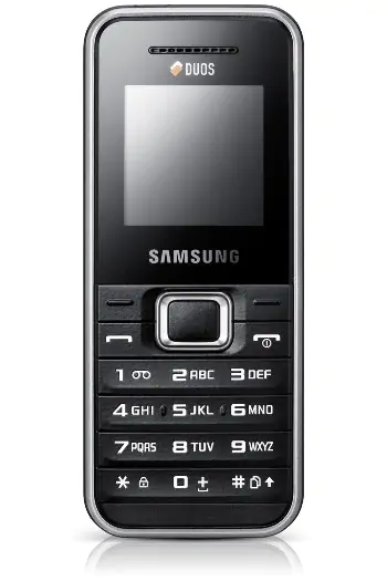 Mobilni telefon E1182 Dual SIM SAMSUNG