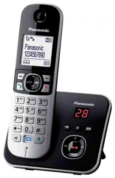 Bežični telefon sa telefonskom sekretaricom KX-TG6821FXB Panasonic