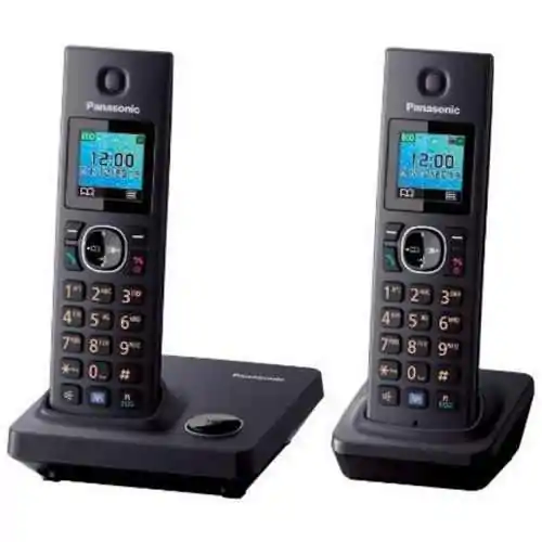 Bežični telefon sa 2 slušalice KX-TG7852FXB Panasonic