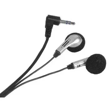 Slušalice audio HK-202 bubice srebrne Hama