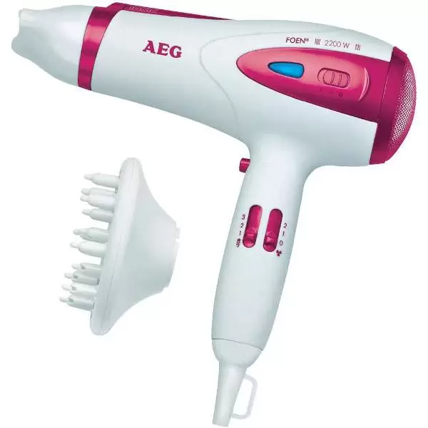 Fen za kosu sa difuzerom HTD 5584 pink AEG