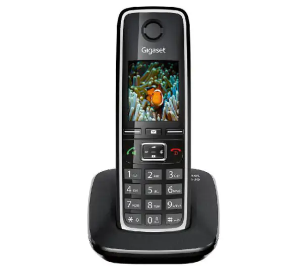 Bežični telefon C530 crni GIGASET