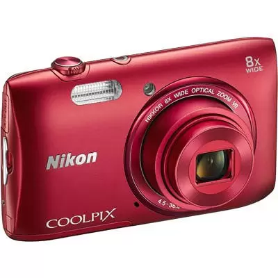 Fotoaparat Coolpix crveni S3600 NIKON