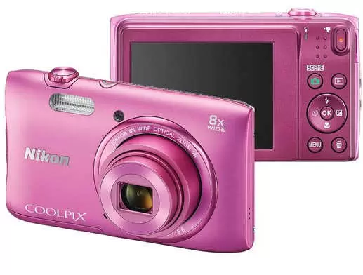 Fotoaparat Coolpix Roze S3600 NIKON