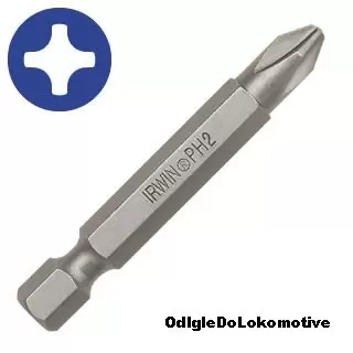 Nastavak za šrafljenje Power PH1 1/4 50mm (5kom) IRWIN