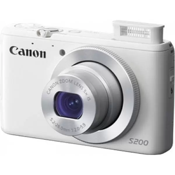Digitalni fotoaparat beli PowerShot S200 Canon