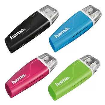Čitač memorijskih kartica SD/Mikro SD USB 2.0 HAMA