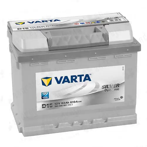 Akumulator Silver Dynamic 12V 63Ah 610A VARTA