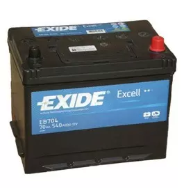Akumulator Exide Excell EB705. 12V 70Ah EXIDE