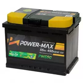 Akumulator PM550 12V 55Ah Power Max - Vipiemme