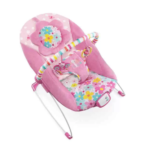 Ležaljka za bebe Bright Starts Pretty in Pink Butterfly Cutouts 60722 KIDS II