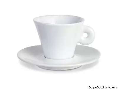 Šolja sa tacnom od porcelana