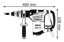 Elektro - pneumatski čekić za bušenje SDS-PLUS GBH 4-32 DFR Professional BOSCH sa izmenjivom glavom