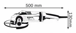 Ugaona električna brusilica GWS 22-230 LVI BOSCH