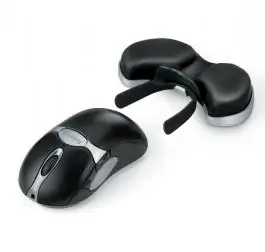 Odmarač zgloba za miša Crystal Palm Support -crna Fellowes