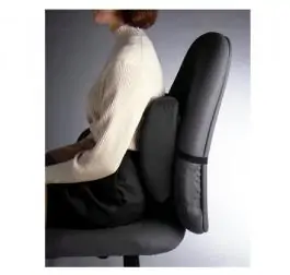 Odmarač leđa-Contour Ergonomic Backrest-CRNA-Fellowes