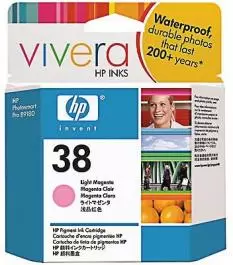 Toneri za InkJet i Plotere No.38 Light magenta Pigment Ink Cartridge Vivera za photosmart pro b9180 C9419A HP  