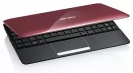 Asus eeePC 1015B-RED019S AMD Single Core C30/10, 1"/BT/WIN 7 START/Red Netbook