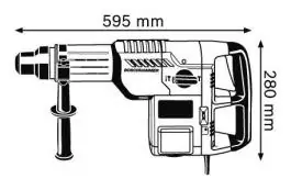 Elektropneumatska bušilica - čekić GBH 11 DE BOSCH
