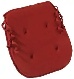 Jastuk za stolice ANDREA 36x38x2,5 bordo